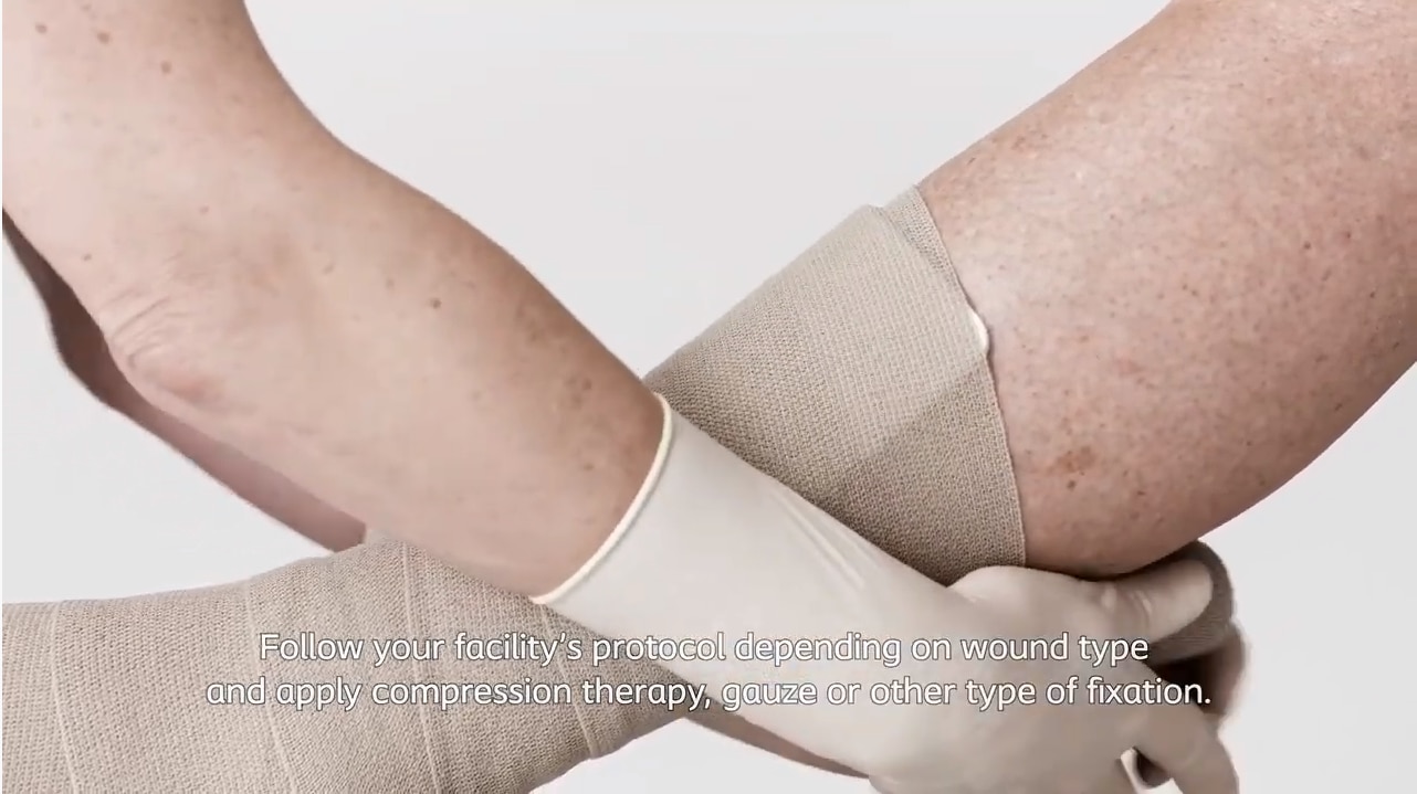Hur du applicerar Biatain Silicone utan kant