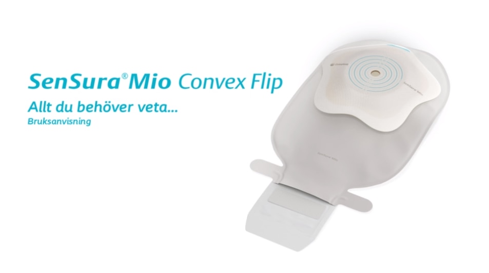 SenSura Mio Convex Flip - 1-dels tömbar video