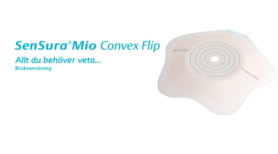 SenSura Mio Convex Flip - 2-dels basplatta