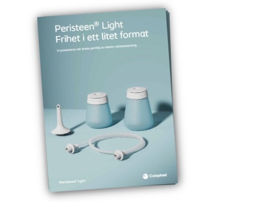 Beställ vår introduktionsbroschyr om Peristeen Light