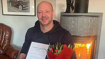 Grattis Fredrik till Coloplast stipendium!