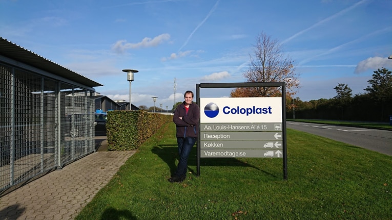 Hans Coloplast Fabrik i Danmark