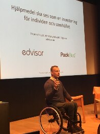 Thomas Fogdö på Inkontinensseminariet